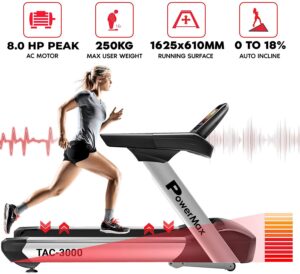 PowerMax Fitness Treadmill