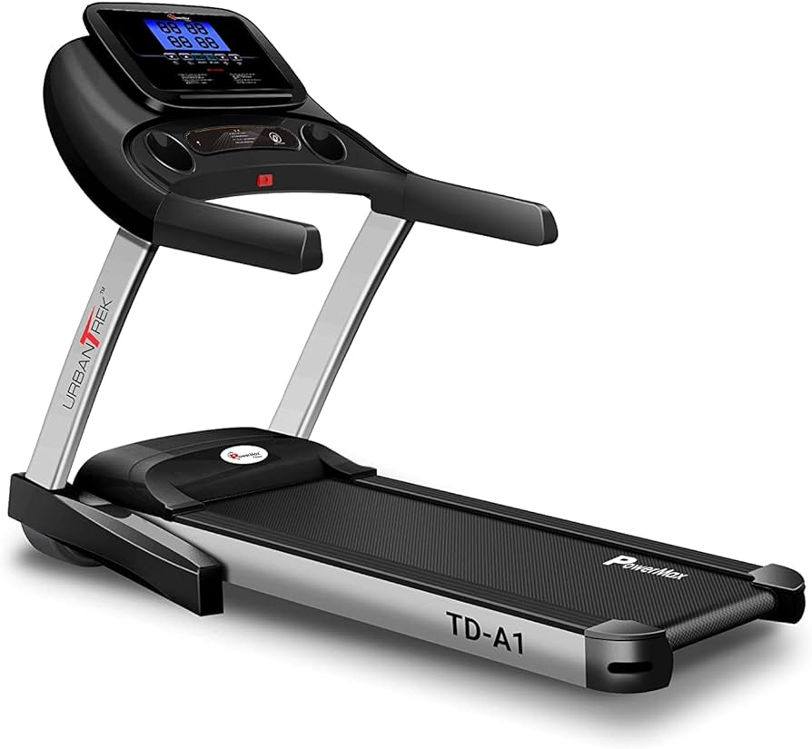 PowerMax Fitness Urban Trek TD-A1 4.0HP Peak Motorized Treadmill - Compact Treadmills
